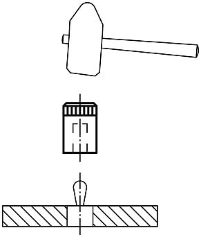 Assembly tools for lateral spring plungers
