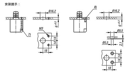 不锈钢定心夹具，气动