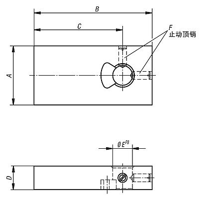 转角夹具的夹紧臂