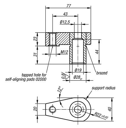 Precision hook clamp