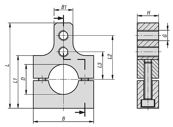 夹具压板的中间支撑件