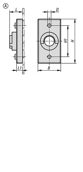 用于 A 型锌制舌簧的适配器