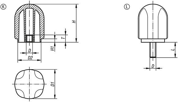 Clamping grips high form