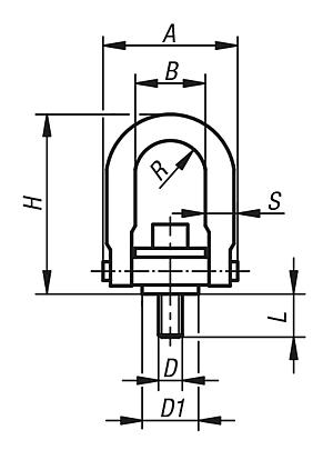 吊环 带Envirolox®涂层