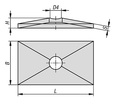 盖板，
适用于 DIN 3015 第 3 部分的双夹持件夹钳