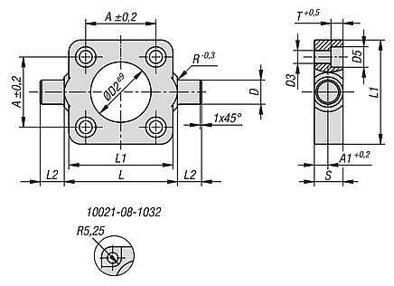 耳轴
用于 ISO 15552 / 21287