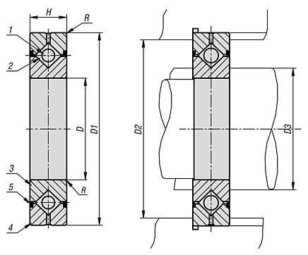 制交钢叉滚子轴承