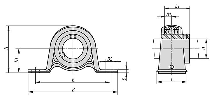 BPP 座式轴承壳体轴承座