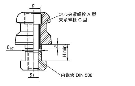 UNILOCK 5 轴 T 型槽定心夹紧销，系统尺寸 80 mm