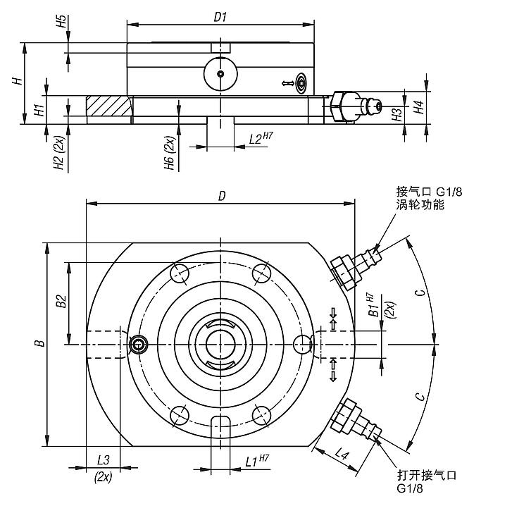 UNILOCK 单工位夹持站