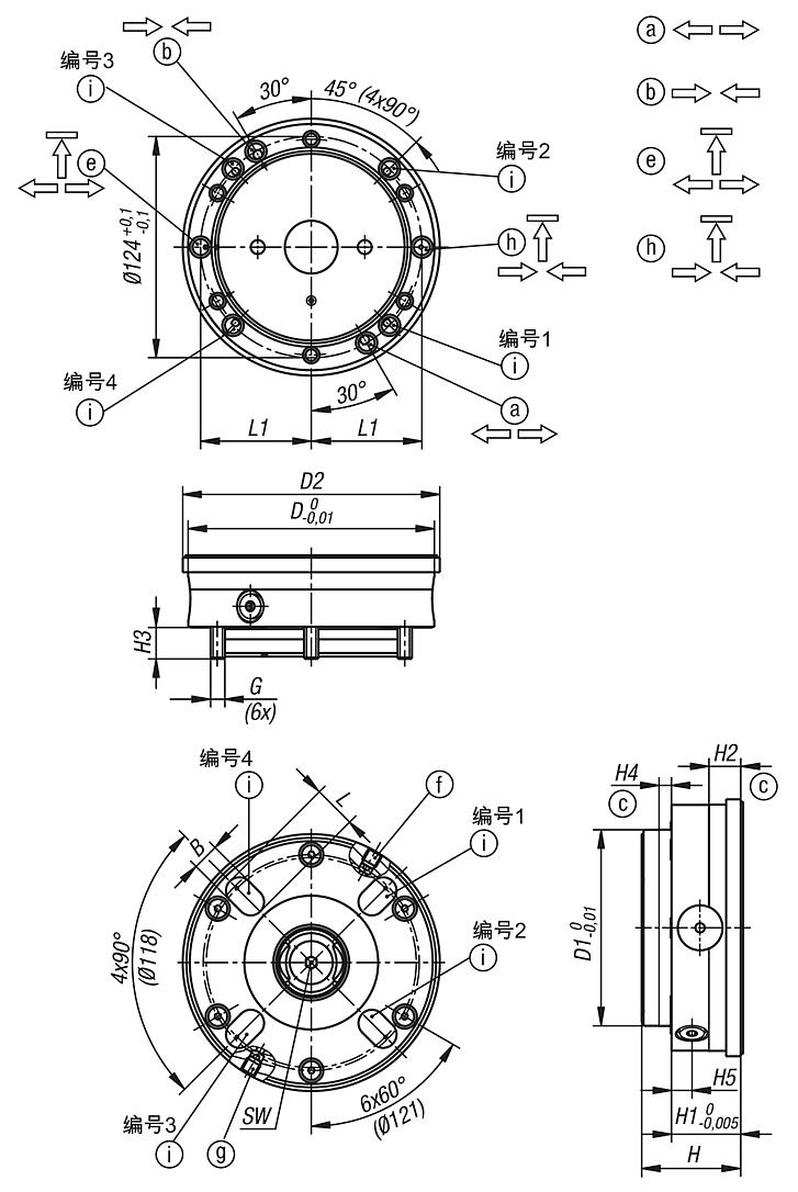 UNILOCK 夹持模块 
ESA 138