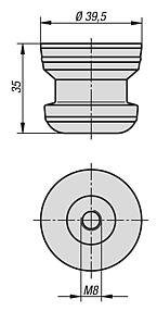 UNILOCK 夹紧模块的保护螺栓