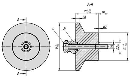 UNILOCK 减速适配器系统尺寸 138 mm