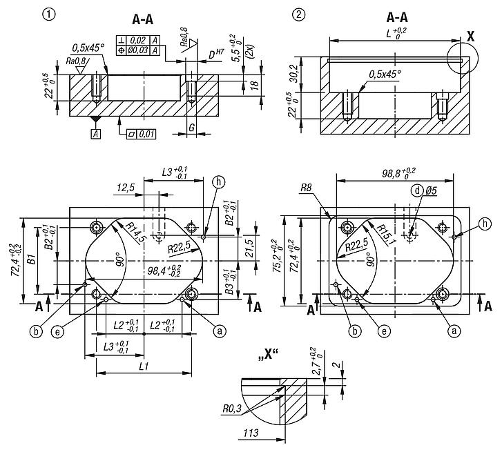 UNILOCK 夹持模块 
EGM 110-75