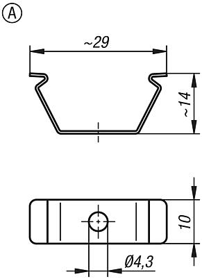 Lamp holder, standard, to screw-on