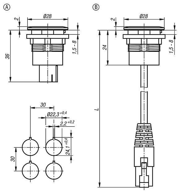RJ45 面板插座