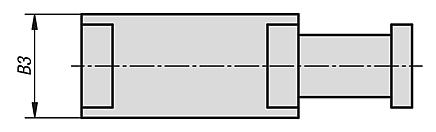 塑料应力消除 用于拖链，内部高度 25 mm