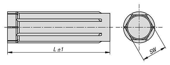 Assembly key with torque limiter