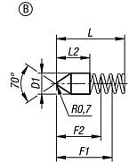 Spring sleeves, Form B