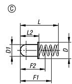 Spring sleeves, Form C